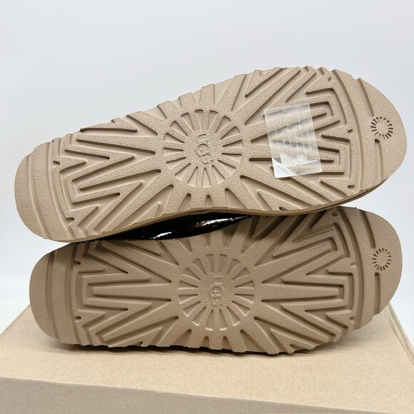 UGG Ultra Mini Classic 1116109 Women's Boots Chestnut Suede Crystal US 11 - Picture 8 of 11